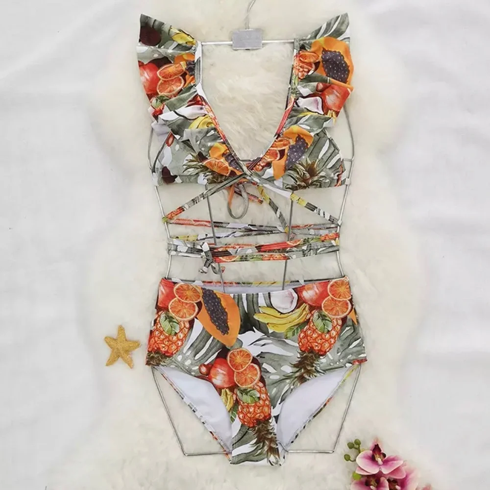 Papaya or Coconuts swimsuit - Picture 2 of 2